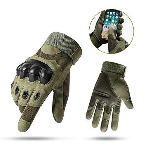 Optifit® Riding Gloves for Bike Motorcycle with Touch Screen Full Finger Hard Case Protective Anti-Slip Motorbike for Cycling Hiking Climbing Lumbering L 2 PCS Optifit® Riding Gloves for Bike Motorcycle with Touch Screen Full Finger Hard Case Protective Anti-Slip Motorbike for Cycling Hiking Climbing Lumbering L 2 PCS